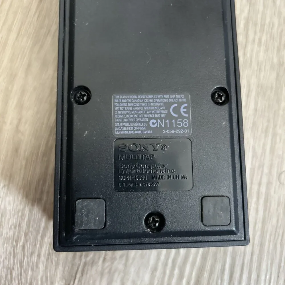 PlayStation 2 PS2 Multitap Adapter Genuine OEM SCPH-10090 Fat Authentic Tested